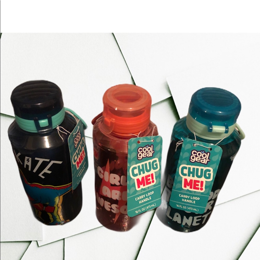 3 Set 16 fl Oz Water Bottle chuy me
